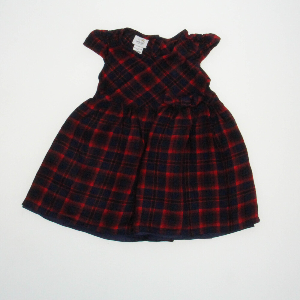 Hallmark Baby Girls Red | Blue Plaid Dress size: 18 Months